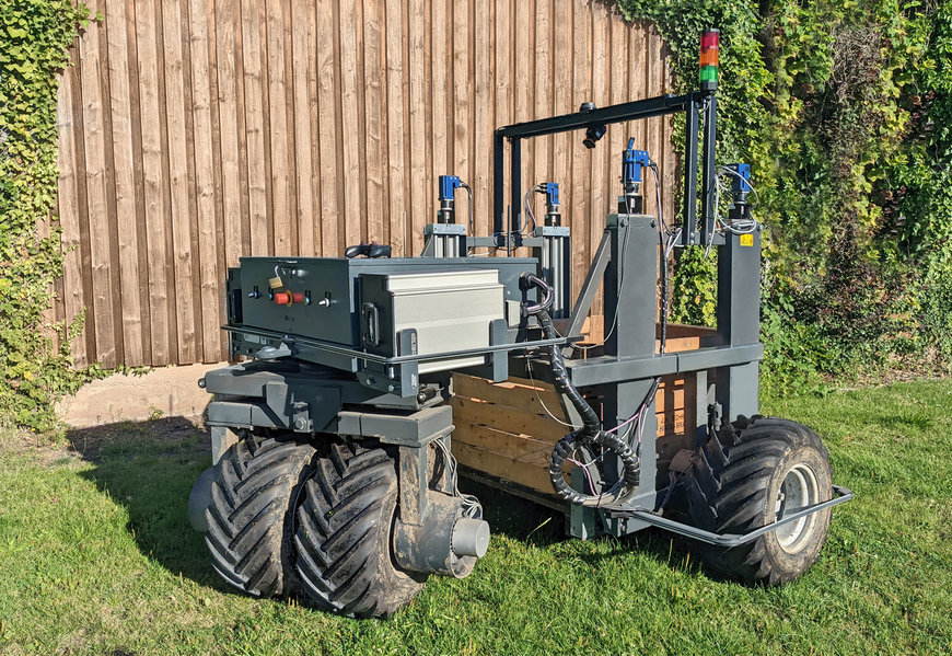 SIKO 可为果园自动收割车的研发项目提供支持 — 用于收获苹果的自动机器人 